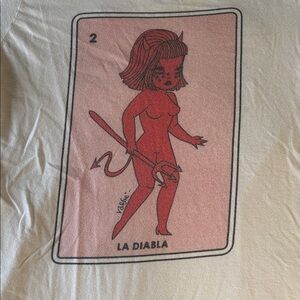 Valfré White La Diabla tee